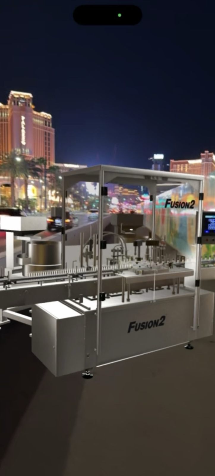 WEB AR on the Las Vegas Strip
