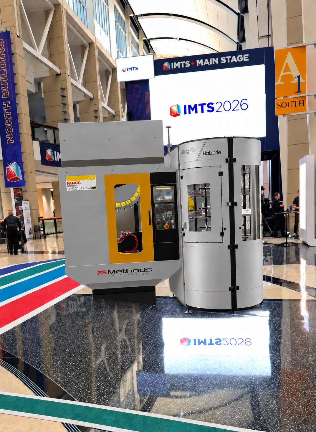 WEB AR milling cell at IMTS 2026