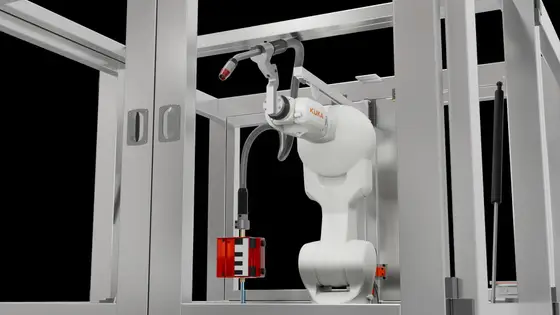 KUKA EDU Arc Welder Cell