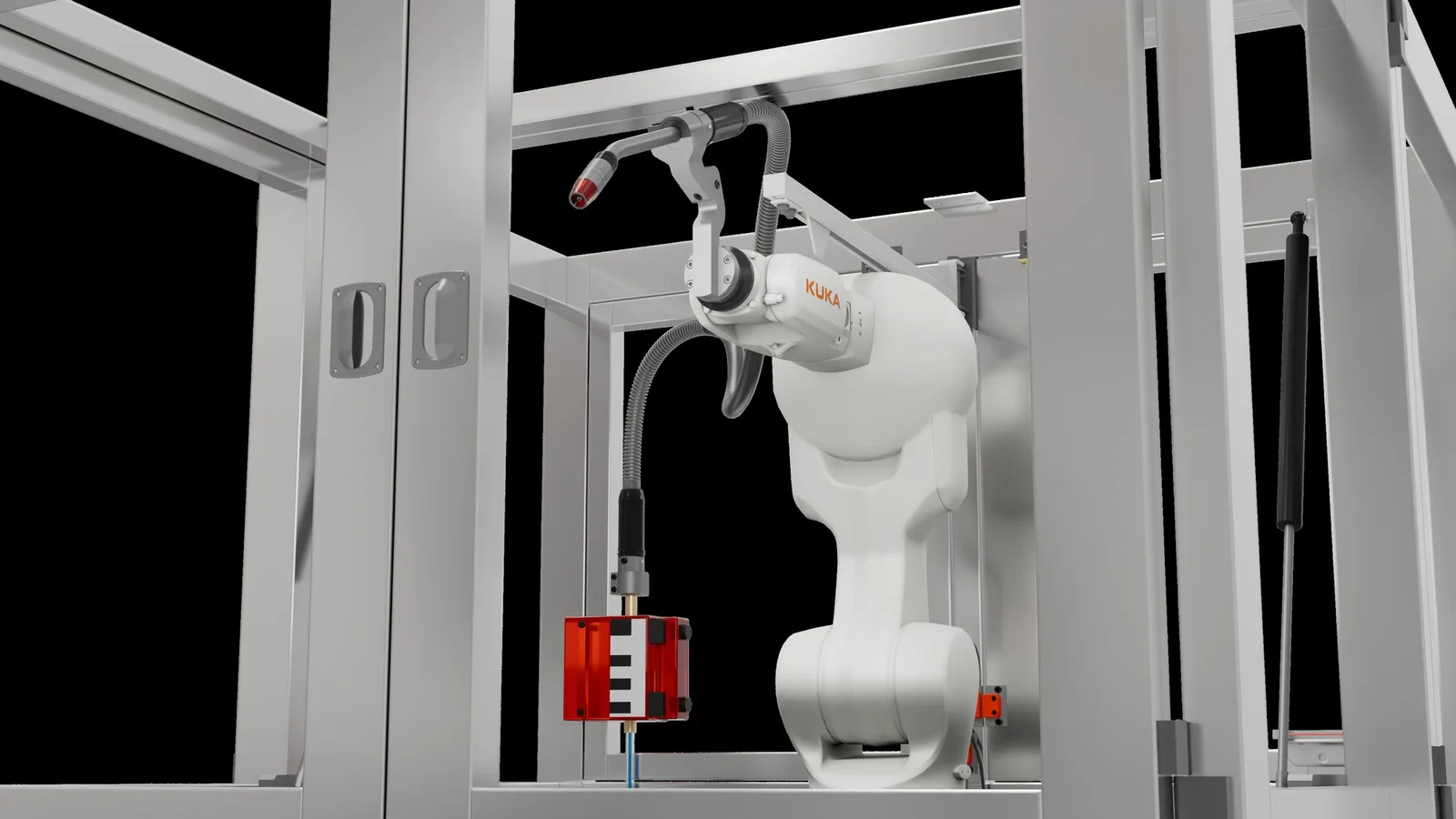 KUKA EDU Arc Welder Cell